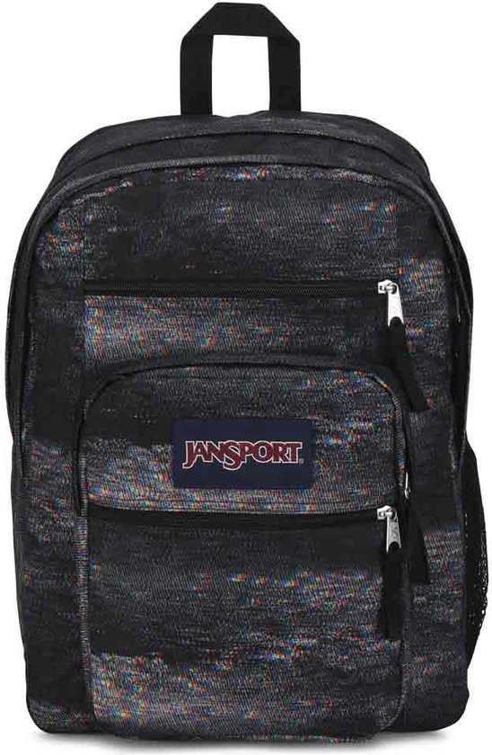 JanSport BIG STUDENT Rugzak, 34 Liter, 15 inch laptopvak - Screen Static