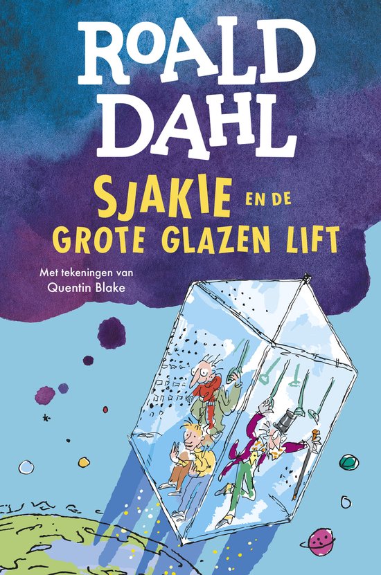 Sjakie en de grote glazen lift - cover