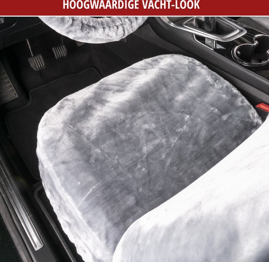 Autostoelhoes Transporter Fit Van Stof Antraciet Geschikt Voor VW T5, Dubbele Bank Front Repostable 2415