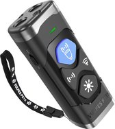 Vulpes Goods® Ultrasone Anti Blaf Apparaat – 4-in-1 Anti Blaf Apparaat Max - Zonder Schok - alternatief Anti Blafband - voor Kleine & Grote Honden - Audio - Flashlight - Zaklamp - USB-Oplaadbaar