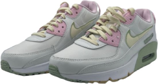 Nike Air Max 90 LTR SE (GS) - Wit - Vert - Rose - taille 36,5 | bol