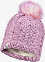BUFF® Knitted & Full Fleece Hat NINA LILAC SAND - Muts - Kids