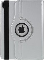 360 Rotating Book Case - Geschikt voor iPad Pro 11 / Air (2020/2022) Hoesje - Zilver