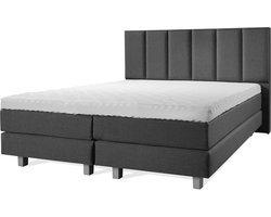 Boxspring Luxe 160x200 Vertical Zwart