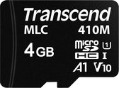 Transcend TS4GUSD410M microSD-kaart Industrial 4 GB Class 10 UHS-I