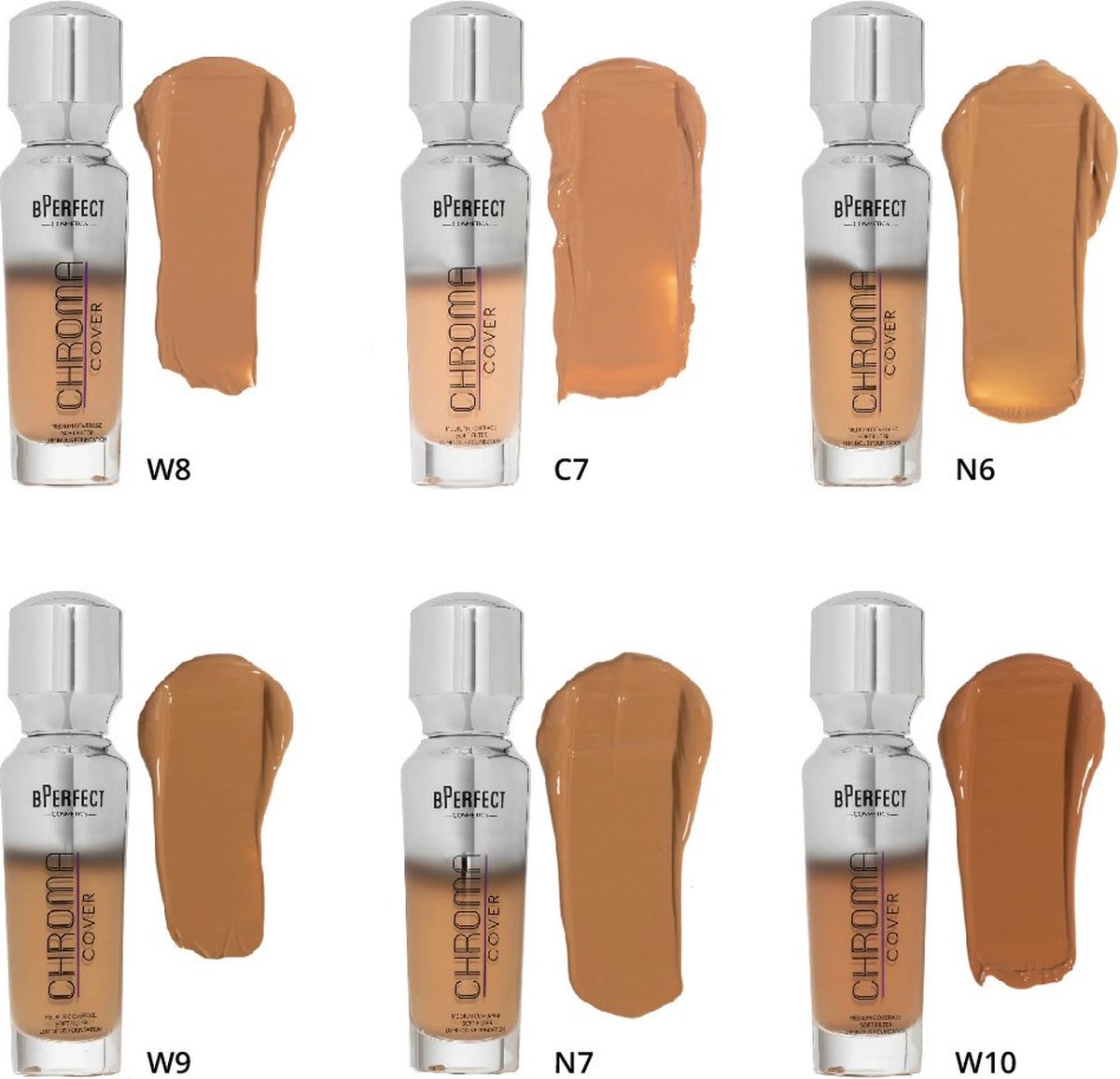 BPerfect Cosmetics - Chroma Cover Luminous Foundation - W9