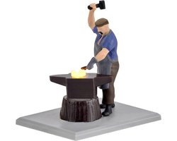 Viessmann Modelltechnik 1514 H0 Smid met gloeiend ijzer (bewegende hamer) figuren Geverfd