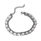 Bracelet Sorprese - Perle - lien - bracelet homme - bracelet femme - unisexe - réglable - cadeau - Modèle D