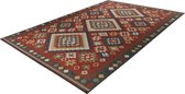 Lalee Capri - Vloerkleed - Outdoor indoor - Buitengebruik - Sisal look - Flatwave - tuin - kleed - Tapijt - Karpet - 120x170 cm- rood blauw multi kelim