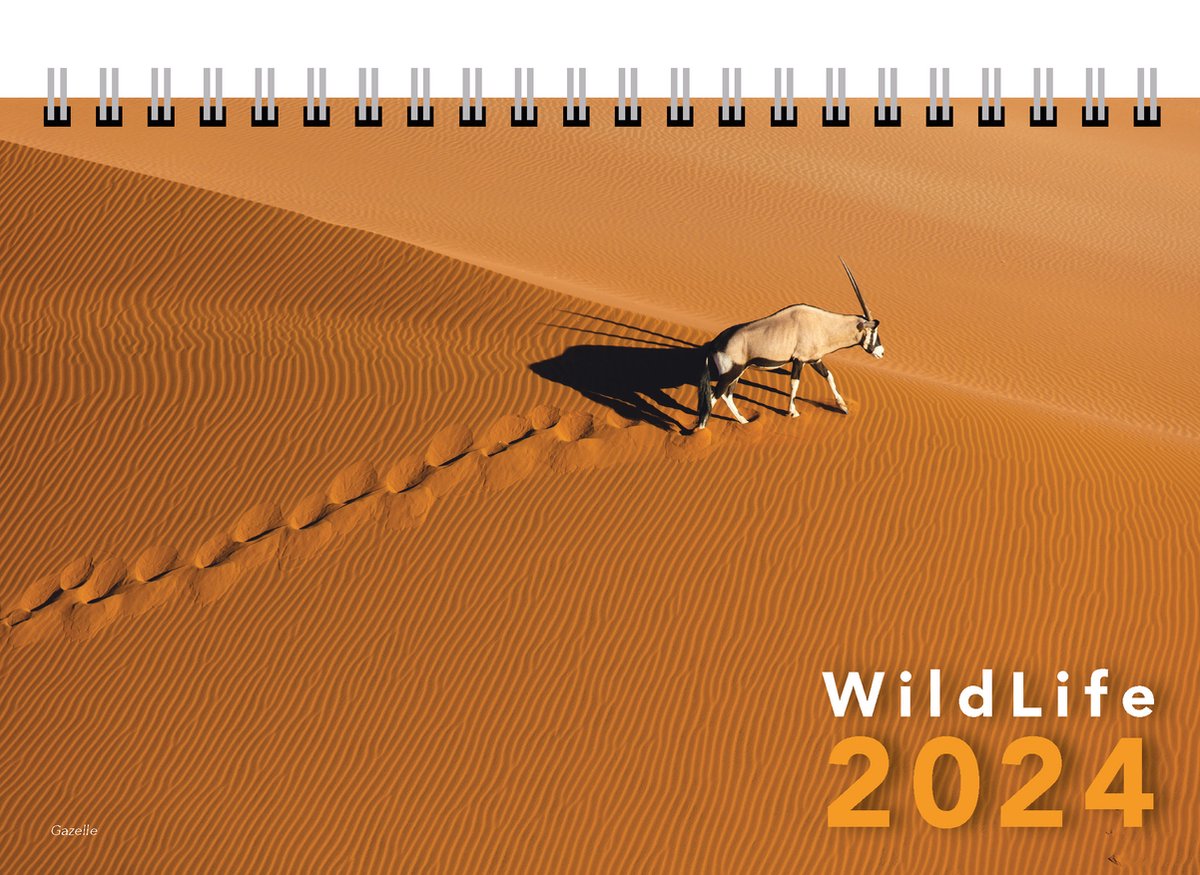 Wildlife bureaukalender 2024 (Nog 4 op voorraad OP=OP)