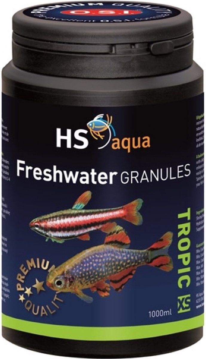 Freshwater granules xs 1000 ml