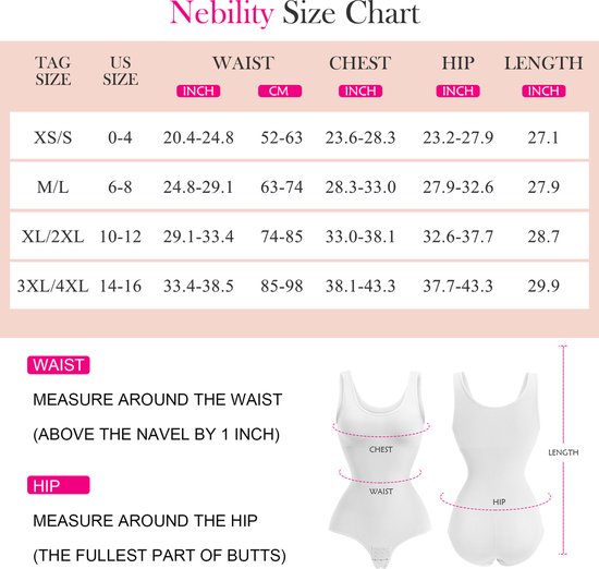 Dames Shaper bodysuit -Top Shapewear with Butt Lifting and Tummy Control-  Zachte