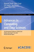 Communications in Computer and Information Science 1848 - Advances in Computing and Data Sciences