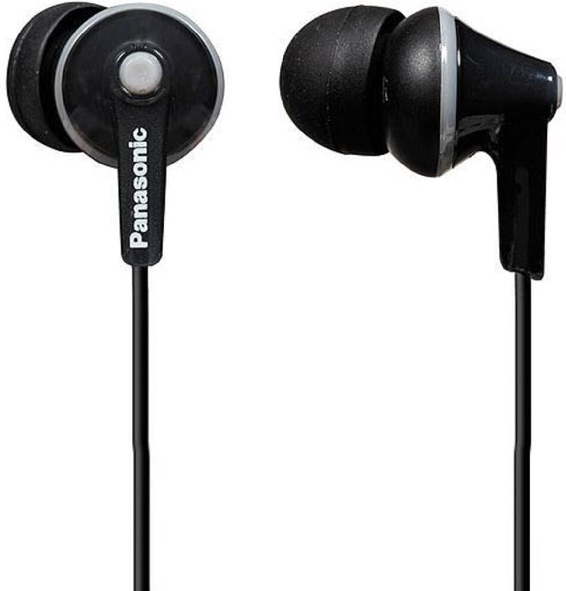Panasonic RP HJE125E-K - Ergofit - headphones - in-ear Panasonic RP HJE125E-K - Ergofit - headphones - in-ear