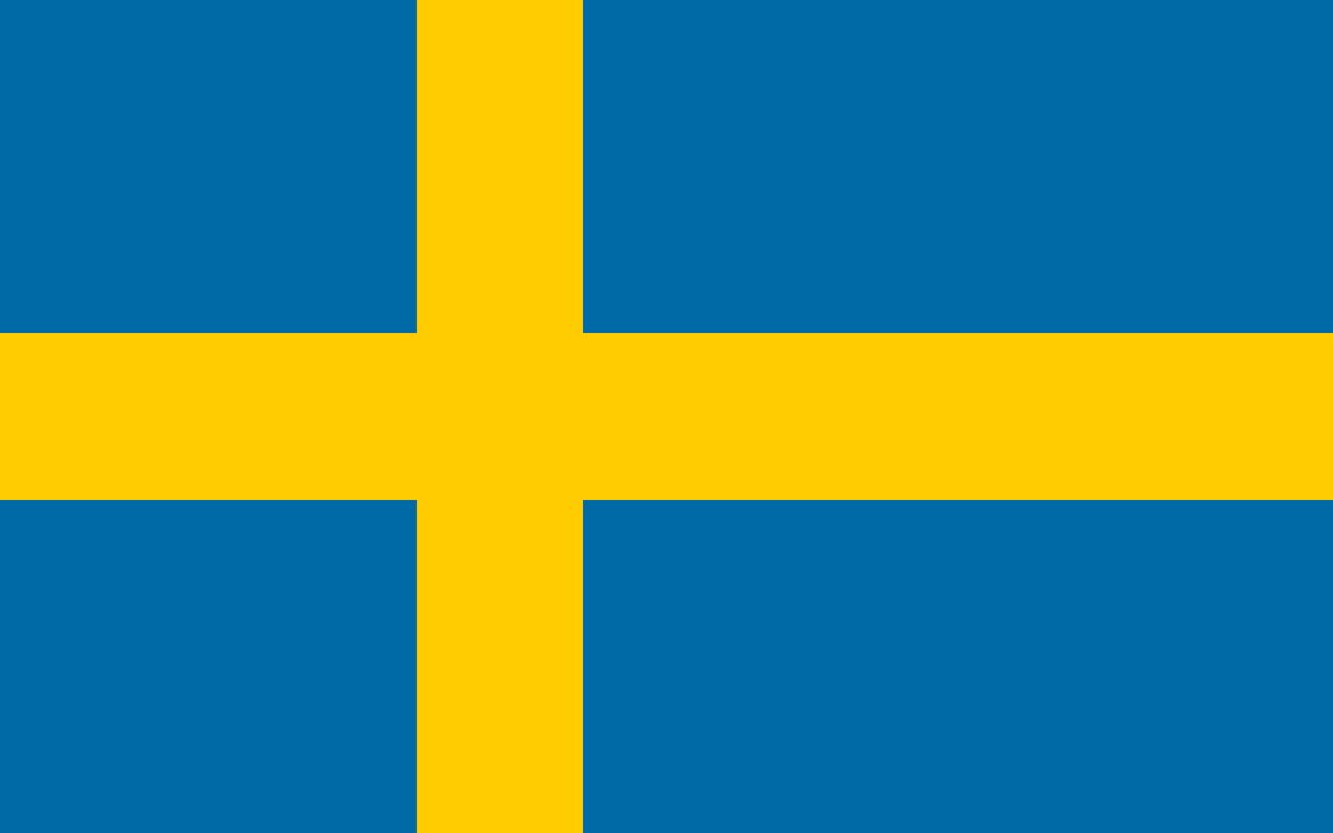 Zweedse Vlag 100x150cm