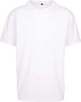 Heavy Oversized Tee met korte mouwen White - L