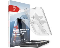 Rosso Google Pixel 7a Tempered Glass Fingerprint en Case Friendly