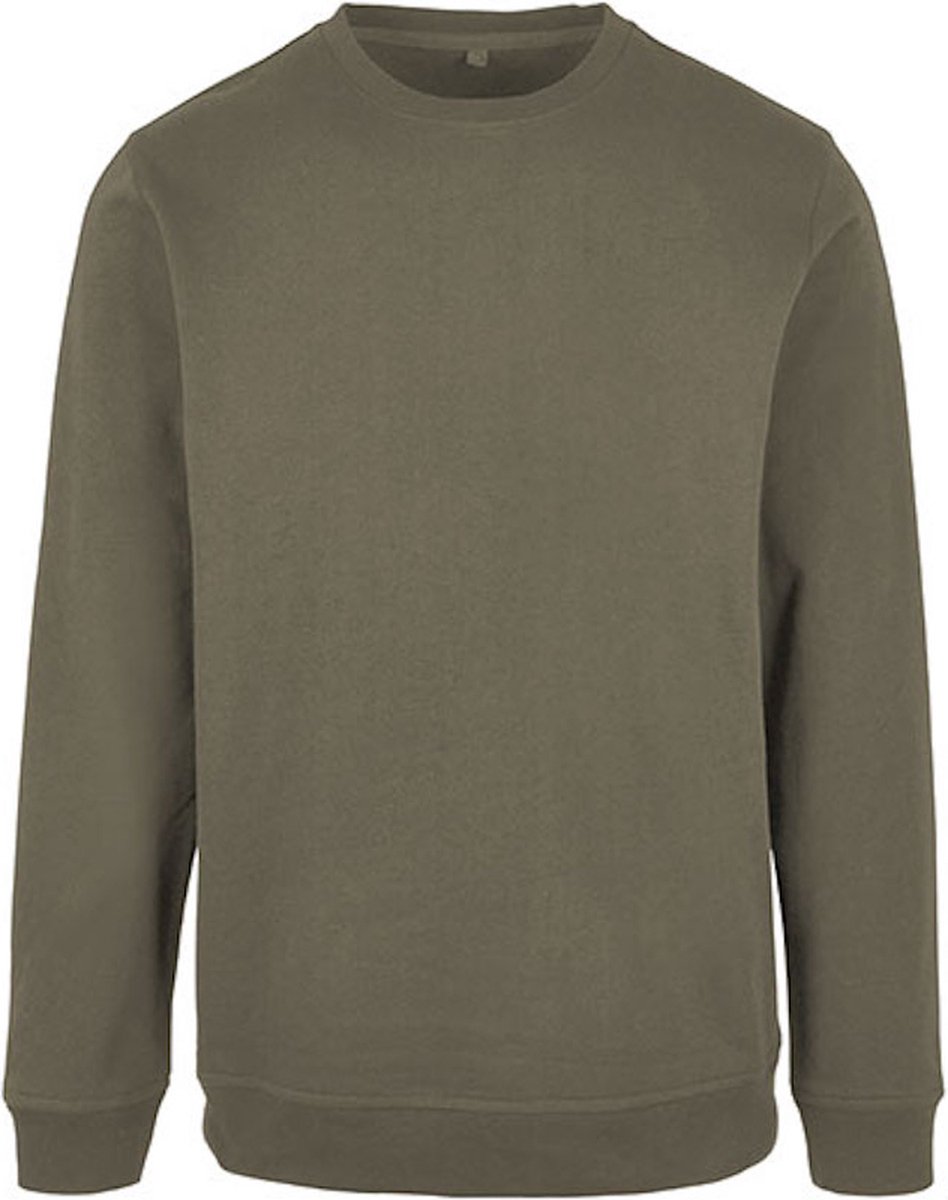 Urban Classics Basic Sweater/trui 5XL Groen