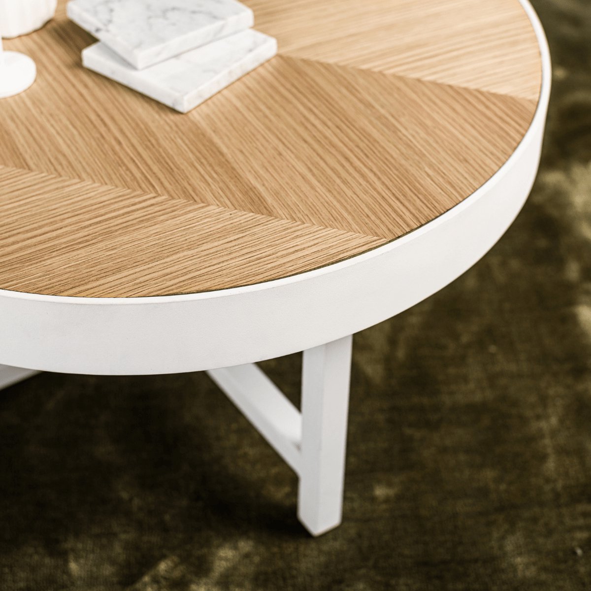 Callahan - Salontafel - Eiken - 100x65x42 cm