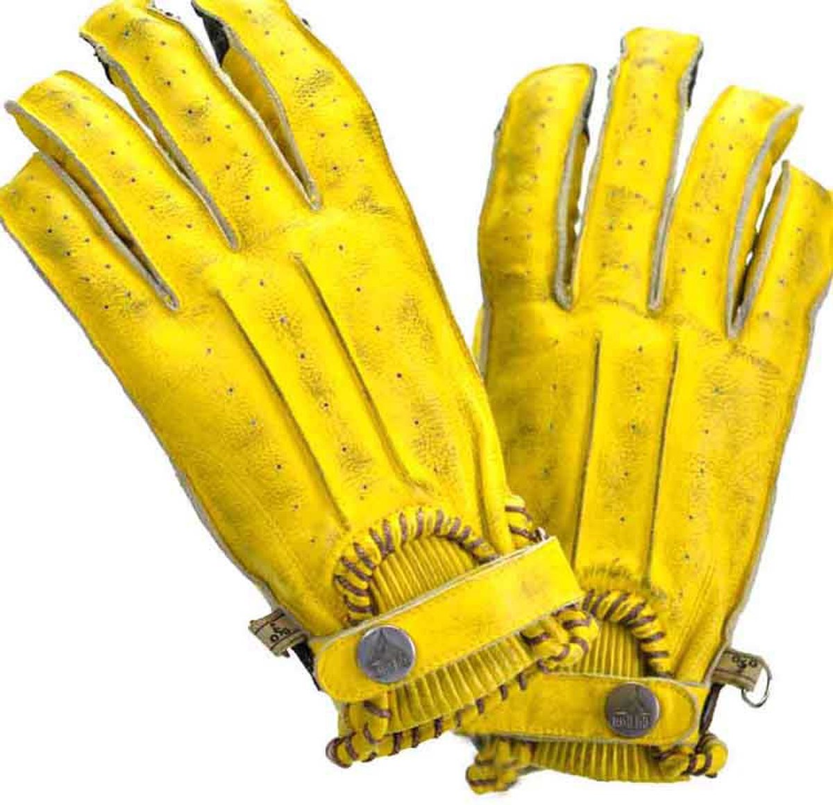 By City Second Skin Handschoenen Geel L Man