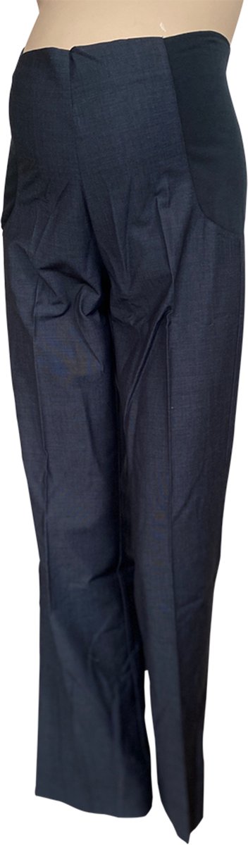 FRAGILE JANE TROUSERS M3040 Classic Stretch "Color: Dark Blue,"Size: XXL"