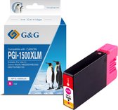 G&G Inktcartridge vervangt Canon PGI-1500M XL Compatibel Magenta NP-C-1500XLM 1C1500M