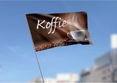 Koffie Vlag 70x100cm