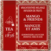 Pack économique de Thee - Thé depuis 1836 | Thé aux fruits Mango & Friends - 50 pièces par pièce