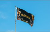 Zwarte Oktoberfest Vlag 150x225cm