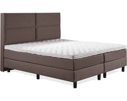 Boxspring Luxe 160x200 4 vlaks Bruin