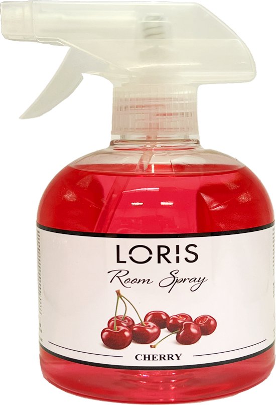 Loris Parfum - Cherry - Vaporisateur d'ambiance - Vaporisateur d'intérieur - Parfum d'ambiance - 500 ml