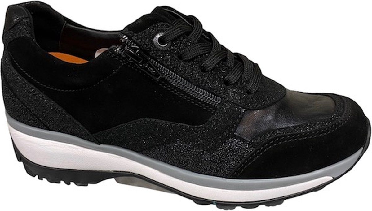 Xsensible 30114.3 lona GX 006 Black Fantasie-stretchwalker-stretch leder MT 42