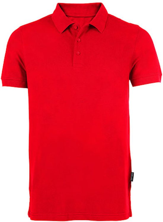 Men´s Heavy Polo met korte mouwen Red - 4XL