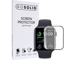 GO SOLID! ® Screenprotector geschikt voor Apple watch SE 2022 (40 mm) gehard glas