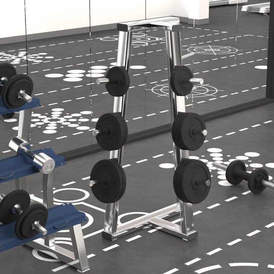 Gewichtsstange Hantelstange 2210 mm Gesamtlänge, Langhantel Gewichtsstab Aufbewahrungsständer 315 kg Tragfähigkeit, Curlhantelstangen Gewichtsstange Stahl,Langhantelset, Hanteln, Krafttraining | DE