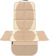 Kinderstoelonderlegger, Isofix stuurt losse leggers voor kinderzitjes, stoelbeschermer ter bescherming van je autostoelen (Bruin)