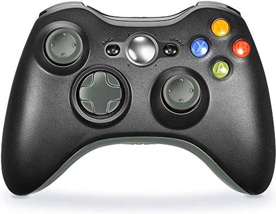 Manette sans fil pour Xbox 360 - Zwart - Sans fil