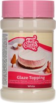 FunCakes Glaze Topping - Wit - 375g - Koude Gelei voor Bavarois, Taarten en Desserts