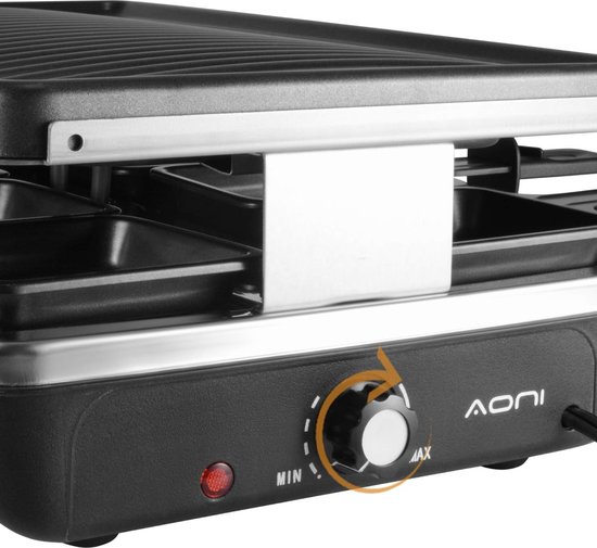 Electrische bbq - barbecue - 1200W - 2 delig van Merkloos — afbeelding 5