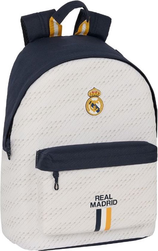 Real Madrid laptop rugzak 41 cm - maat One size - maat One size | bol.com
