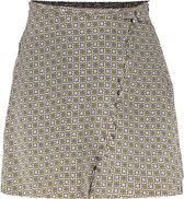Jupe-short (pantalon/jupe) Filles - Kallie - Grijs, citronnelle, imprimé noir