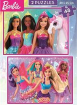 Puzzel Educa Barbie (2 x 48 pcs)