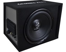 Ground Zero GZIB 25BR-ACT – Actieve Subwooferbox – 25 cm – 260W Max – Bassreflex – Auto-On