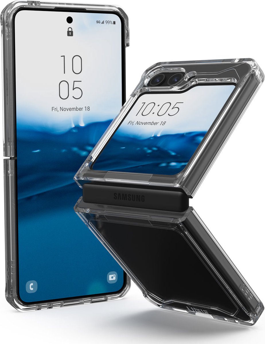 Urban Armor Gear Plyo Samsung Galaxy Z Flip 5 Hoesje Transparant
