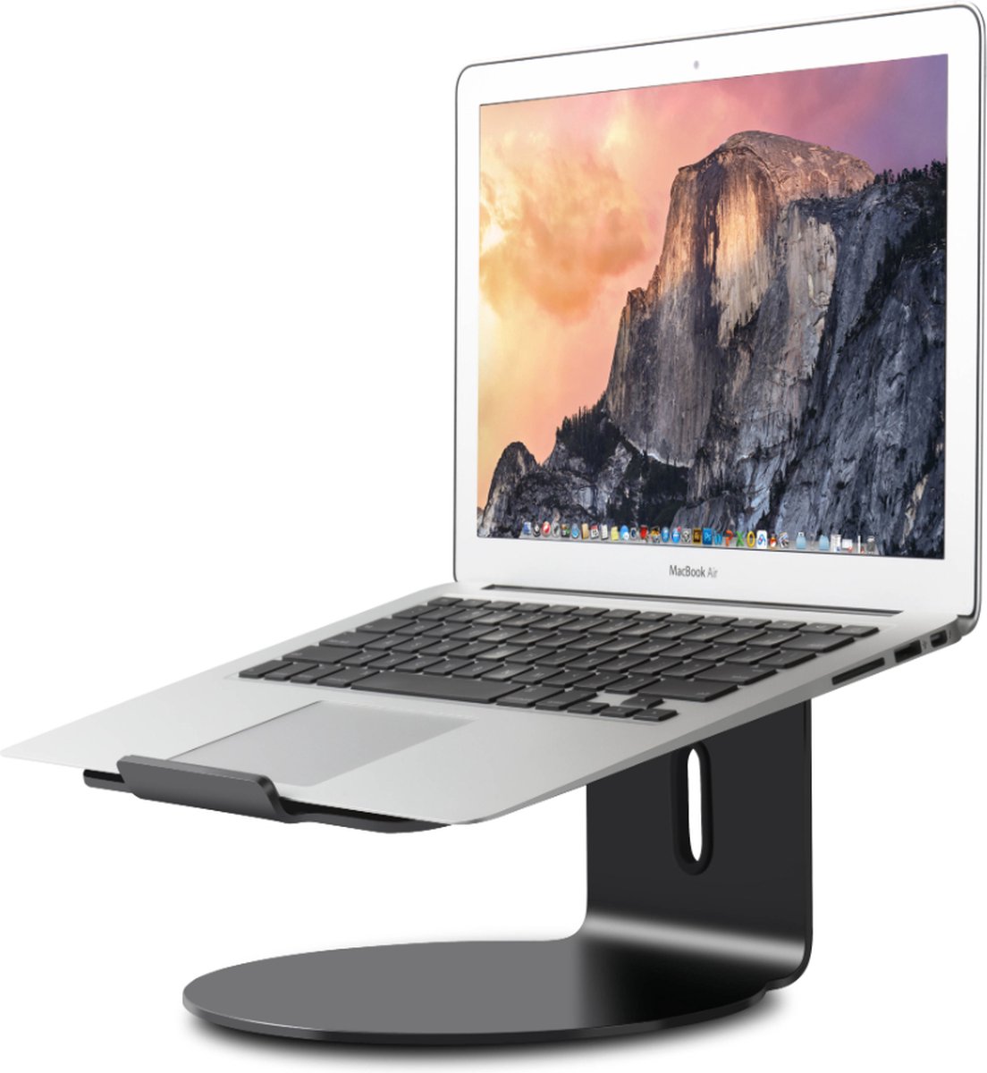Everytech - Laptop stand van aluminium (360° rotatable) - Dark Grey