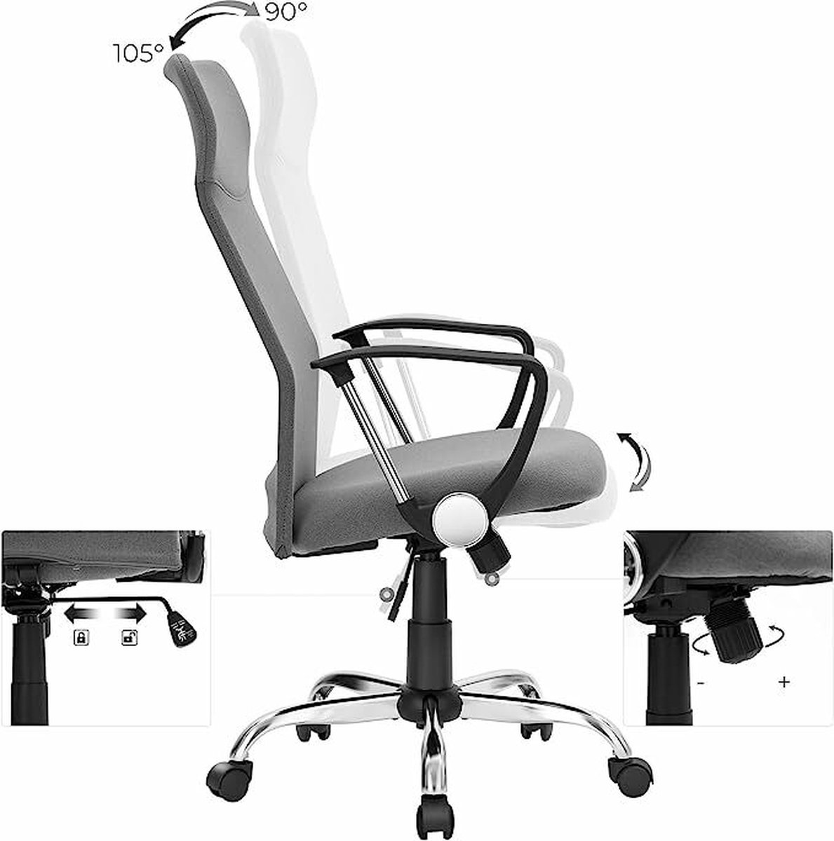 Hoppa! - Bureaustoel - Ergonomisch thumbnail 3