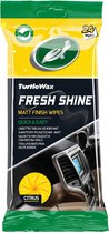 Turtle Wax Fresh Shine Matt Wipes - 24 stuks