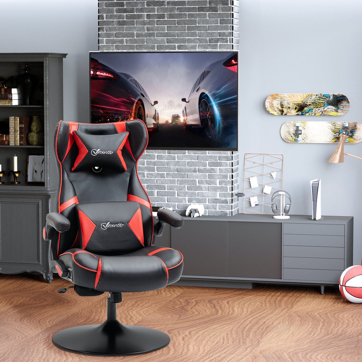 Vinsetto Gamingsessel mit Lautsprecher 921-576 - afbeelding 2