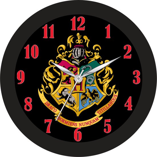 Horloge HARRY POTTER - Hogwarts Crest