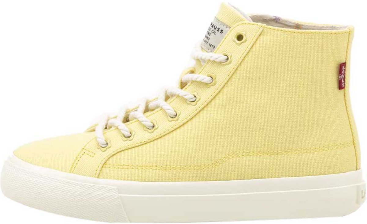 Levi´s Footwear Decon Mid S Sneakers Geel Vrouw